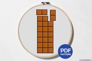 Chocolate Cross Stitch Pattern