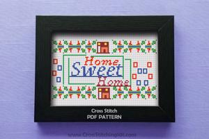 Home Sweet Home 2 Cross Stitch Chart