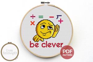 Be Clever Cross Stitch PDF