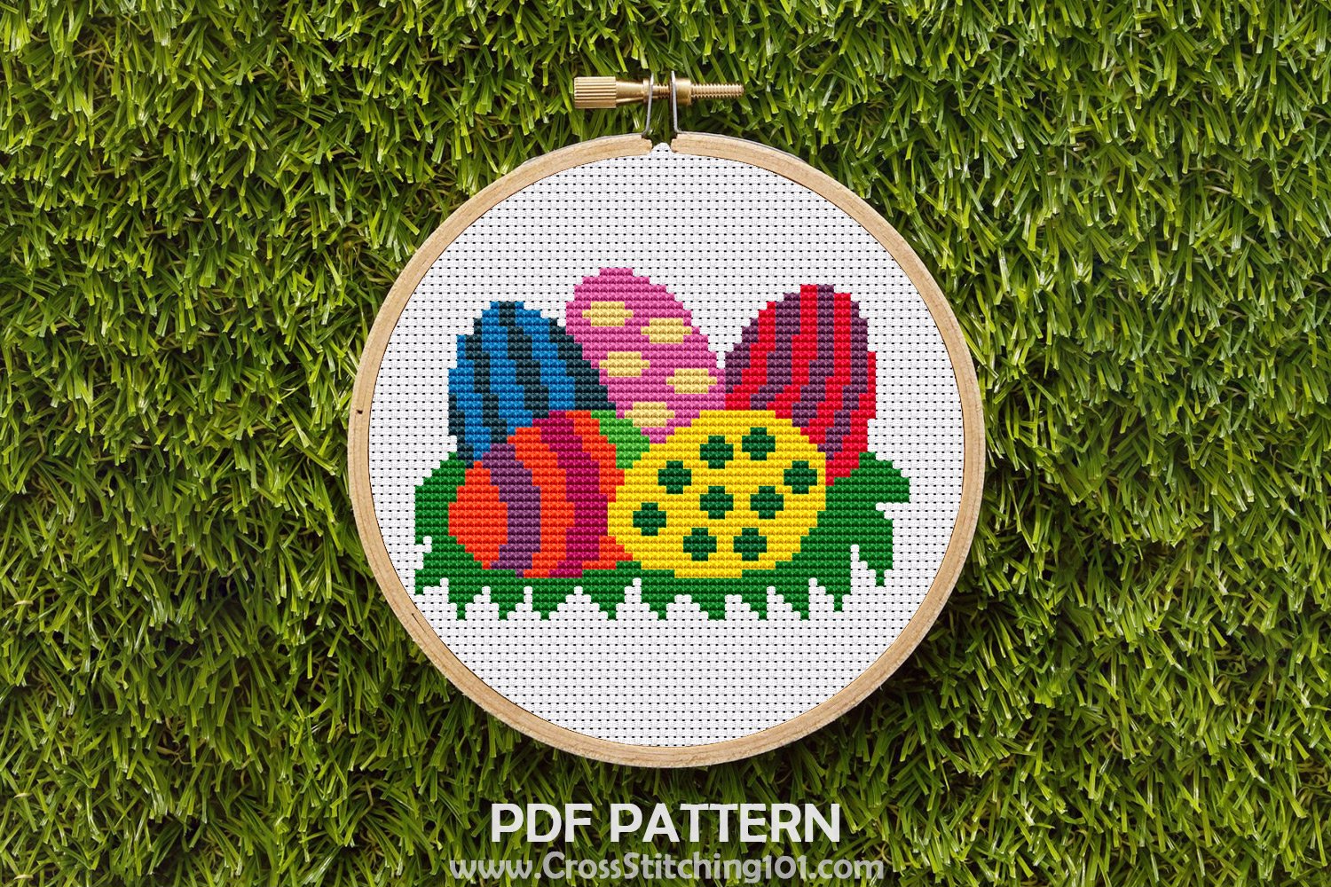 Easter Fantasy Cross Stitch Pattern