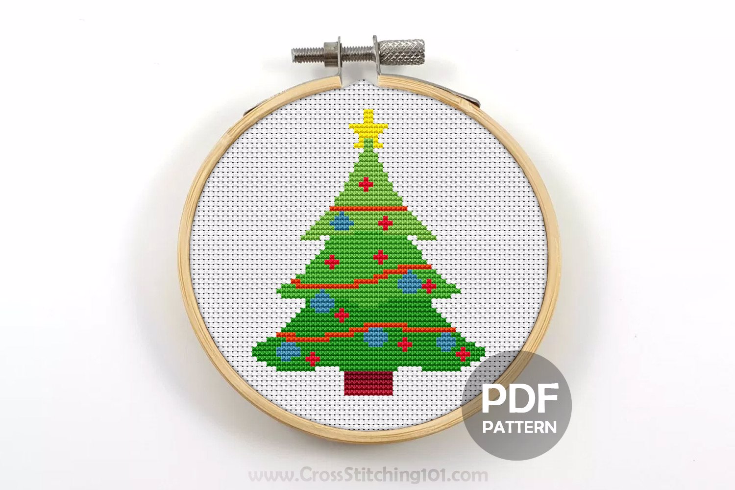 Christmas Tree Cross Stitch Design