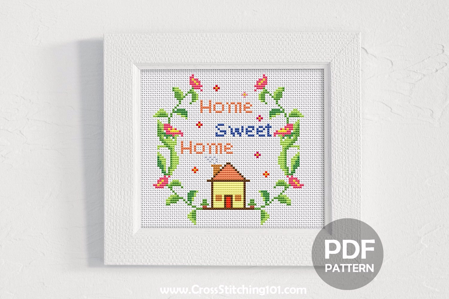 Home Sweet Home 5 Cross Stitch PDF