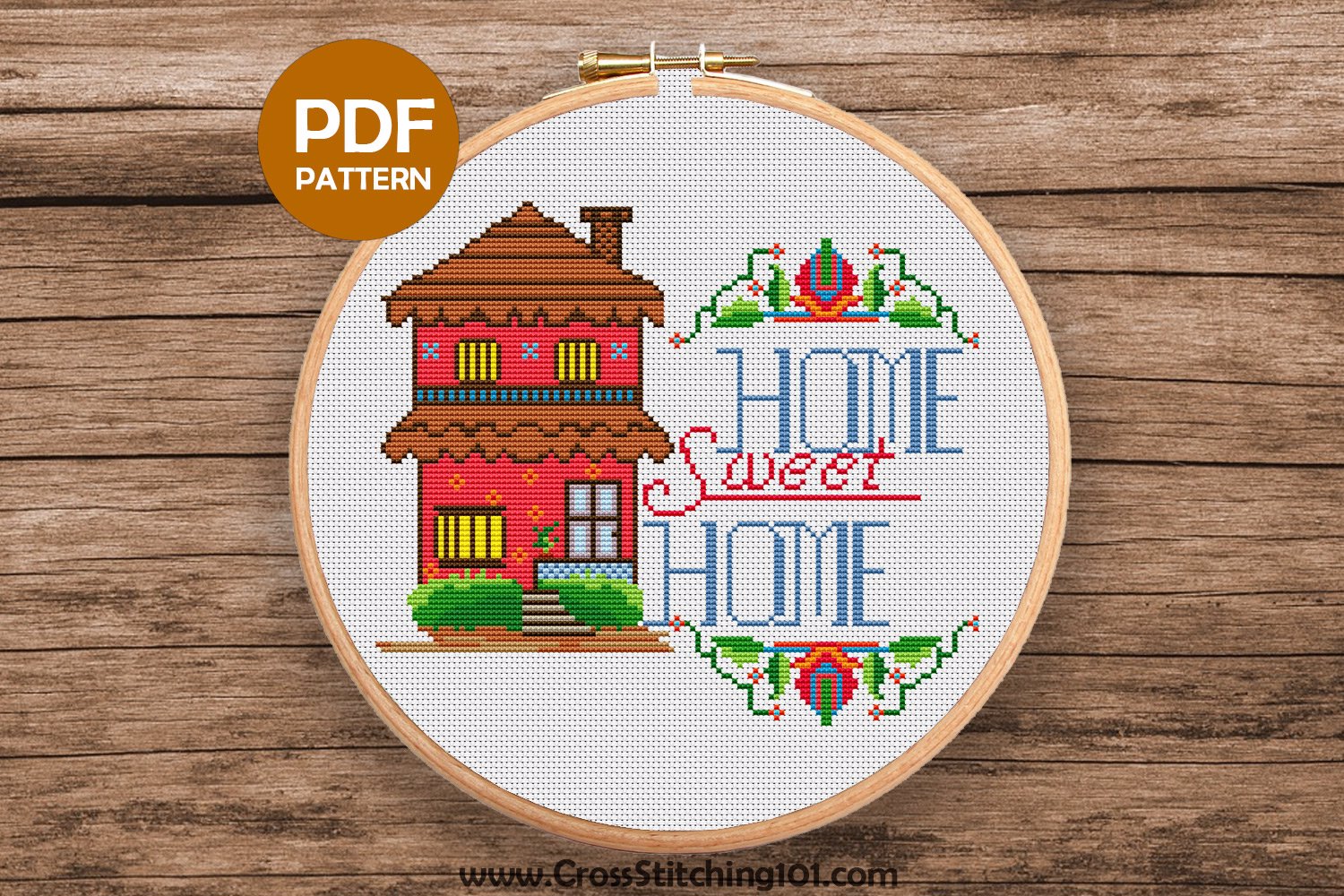 Home Sweet Home 7 CrossStitch Design