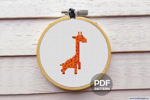 Giraffe Cross Stitch PDF